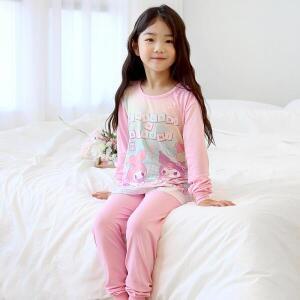 [아트박스]/프리미에팜 산리오캐릭터즈 여아 뽀얀 피치기모 내복 PK