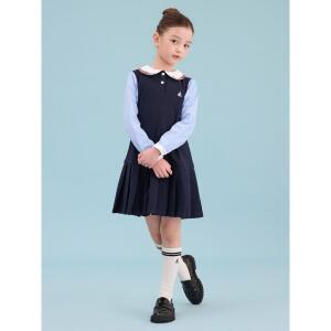 [BEANPOLE KIDS] 신학기 피케 원피스  네이비 (BI5171G01R)