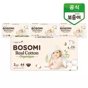 보솜이 리얼코튼 오가니크 밴드 소형 44매 x 4팩