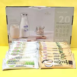 검은콩 미숫가루 20P 다시마팩 김자반 국산 누룽지 광천김 간식 선물용 간편식 단체선물