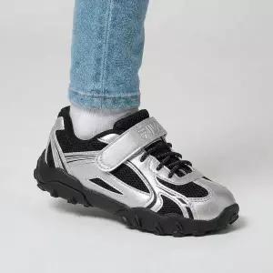[휠라키즈]휠라 키즈 리틀에샤페 블랙실버 BLACK/GRAY/BLACK EVR FK261SN01X008 001