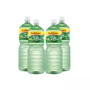[불스원]레인OK 에탄올 그린 워셔액 1800ml 4개입
