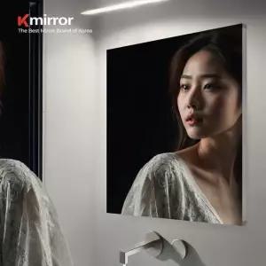 사각 거울 인테리어 무테 화장실 욕실 거울 벽걸이 800x800 집들이선물 드레스 현관 개업 선물 용품