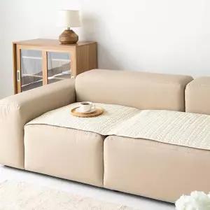 [아트박스]/마전동상회 흙돌 소파패드 85x200 미끄럼방지 사계절 소파덮개