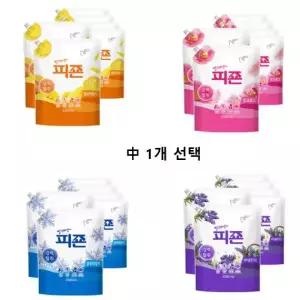 피죤 강력탈취 섬유유연제 옐로미모사 2300ml X 6개