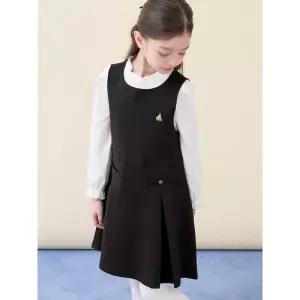 빈폴 키즈 BEANPOLE KIDS 클래식 베스트형 저지 원피스 - 블랙 243246