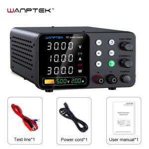 Wanptek Lab DC 전원 공급 장치 인코더 조정 메모리 가능한 30V 10A 5A 금속 아노다이징