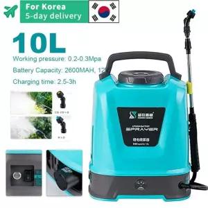 충전식 농업 원예 분무기 10L 전기분무기 소독 고압