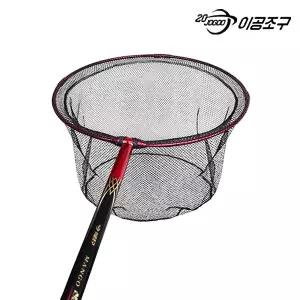 망고 125cm 뜰채 실리콘망 40파이 세트 전갱이 문어 고등어 생활낚시