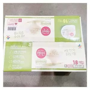 햇반 발아현미밥 210G X 18개입