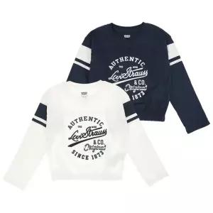[롯데백화점]리바이스키즈 리바이스키즈 바시티 크롭 긴팔티 V253TS303P
