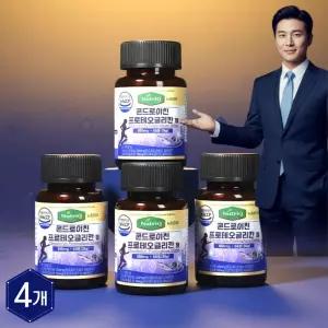뉴트리큐 콘드로이친 프로테오글리칸 연어 코연골 관절 영양제 60정, 4개