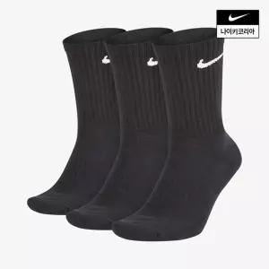 나이키 NIKE 에브리데이 쿠션 크루 삭스 3켤레 SX7664-010