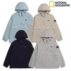 내셔널지오그래픽 남여공용 디머 우븐 TRAINING SET HOODY ANORAK N231UFT040 N231UFT040GI 473403