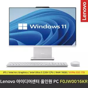 Lenovo 아이디어센터 27ILL11 F0JW0016KR 올인원 컴퓨터 / 윈도우11 Pro 설치 / RAM 16GB / NVMe SSD 1TB