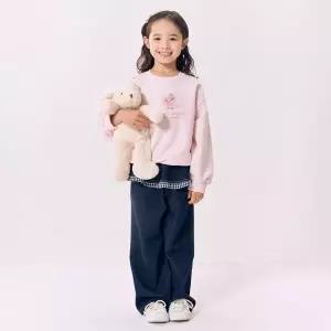 [롯데백화점]로엠걸즈 프릴 와이드 데님 팬츠 바지 RGTJ26W1P