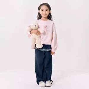로엠걸즈 프릴 와이드 데님 팬츠RGTJ26W1P
