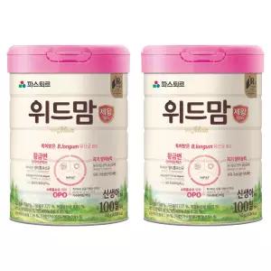 위드맘 제왕 100일 분유, 750g, 2개