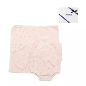 갤러리아 레베카코튼모달배냇슈트+속싸개2종세트(AB26D1NS0512)조카출산,태교