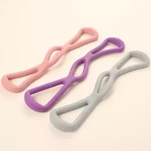 8자 튜빙밴드 스트레칭 홈트 핑크