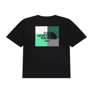 노스페이스 NT7US22J 컬러픽 EX 반팔 티 BLACK