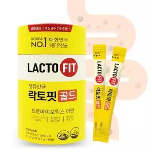 종근당건강 생유산균 락토핏 골드 50포 x 6통