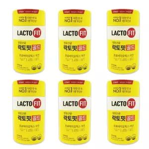 종근당건강 락토핏 생유산균 골드 2g x 50포 6통