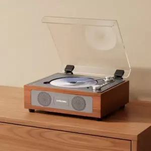 스피커 레트로 엔틱 CD 블루투스 무선 플레이어 CD플레이어USB 휴대용