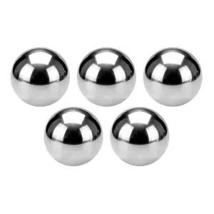 uxcell 5Pcs 9/16 베어링 볼 자전거 316L 스테인리스 스틸 G200 정밀 자동차 부품 및 DIY용 미러 폴리시드