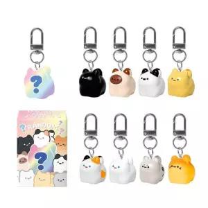 셀럽하우스 랜덤 식빵 고양이 키링 22개