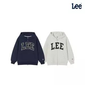Lee 키즈 데님 아플리케 후드 집업 LK2601HZ02 135019