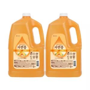 자연퐁 주방세제 오렌지 3.04L 2개