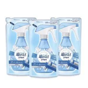 페브리즈 섬유탈취제 강력탈취 상쾌한 향 리필320ml 3개