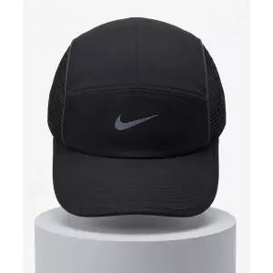 NIKE 드라이 핏 ADV 플라이 언스트럭처 에어로빌 에어로어댑트 캡 - 블랙:앤트러사이트:블랙 / FJ0736-010