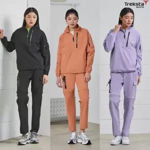 트렉스타스포츠 여성 트랜스포머 아이스 아노락 재킷+팬츠