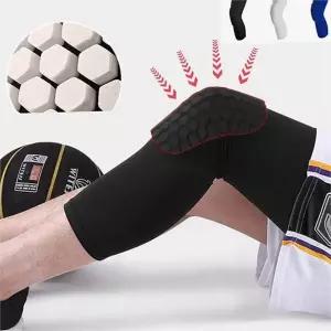 운동 무릎 보호대 실리콘 슬리브 압박 스포츠 무릎 보호대 헬스 러닝 공용 통기성 신축성 축구 농구 활동