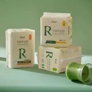 라엘 무표백 순면 생리대 10팩 모음 (중형/대형/오버나이트)