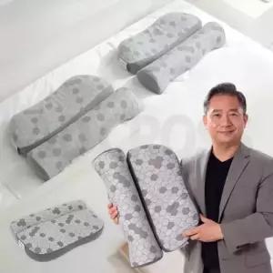 김문호 원장 2번 받쳐주는 닥터 그래핀 베개 쿨링 C커브 수면 숙면 기능성 경추 목 베게 배개 배게 1세트