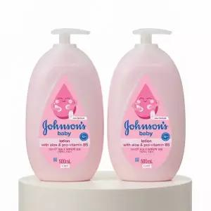 존슨즈베이비 핑크 로션 더블 기획 500ml+500ml