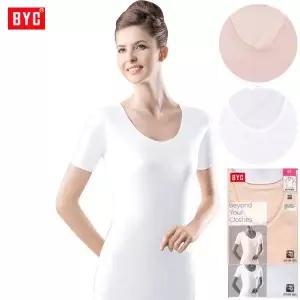 BYC얇은 편면 환타쟈여성용반팔런닝1매BYI2550 855240