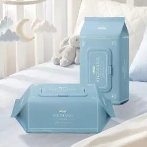 시그니앙75 오션 70매 20팩 캡형 75g 고평량 엠보 아기물티슈