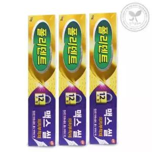 폴리덴트 맥스씰 의치접착제 70gx3통 의치용 틀니