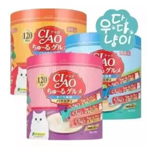 이나바 챠오츄르 14g x 120P 버라이어티 대용량