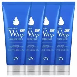 C2Y 아쿠아 휩 폼클렌징 EX 225ml 4개 대용량