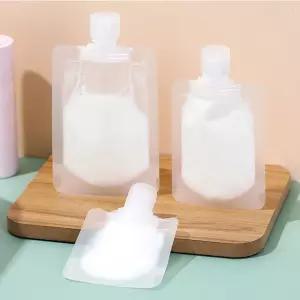 휴대용 소분 파우치 100ML 화장품 샴푸 로션 여행