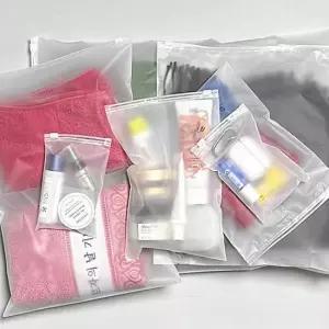 반투명 방수 해외 여행 지퍼백 일반형 3호 필수템 캐리어 짐싸기 가방 파우치 옷 정리 여행용 소분 백 용품