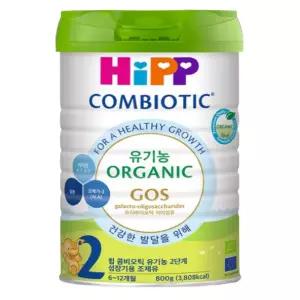 힙 분유 콤비오틱 유기농 분유 2단계 800g, 1개