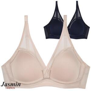 [비너스자스민] 메쉬 노와이어 보정 브라 A-F컵 jbr1290