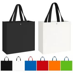 (인쇄가능)중형 무지 타포린백 타포린가방 쇼핑백(가로)35cm x (세로)30cm x (폭)15cm