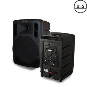 카날스 BK-1260 휴대용앰프스피커 12인치 600W 행사 세미나 충전앰프 버스킹 집회용